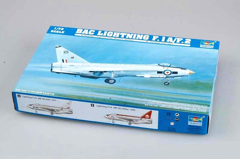 Trumpeter 01634 English Electric (BAC) Lightning F.1A/F.2 1/72 – Bild 3