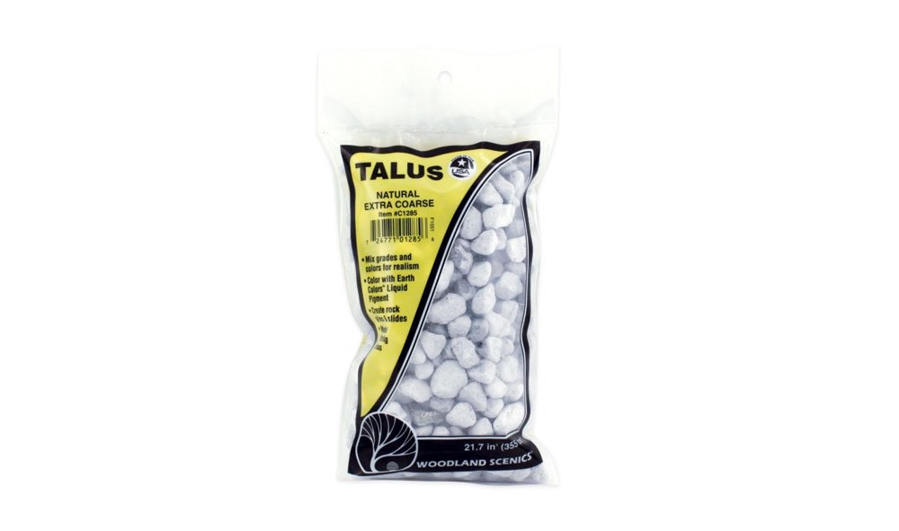 Woodland Scenics WC1285 Extra Coarse Natural Talus - extra coarse natural rock aggregate – image 2