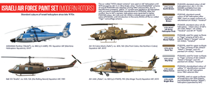 Hataka HTK-AS71 Israeli Air Force paint set (modern rotors) (8x17ml) – Bild 3