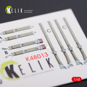 KELIK K48013 F-82 (F,G) &amp;quot;TWIN MUSTANG&amp;quot; INTERIOR 3D DECALS FOR MODELSVIT KIT 1/48 – image 3
