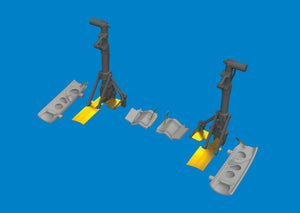 Eduard 6481074 P-40E undercarriage legs PRINT EDUARD 1/48 – image 2