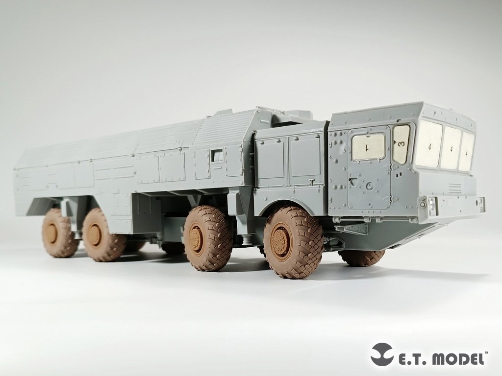 ET Model P35-125 Russian Ballistic Missile System“ISKANDER-M”Sagged Wheels for Trumpeter kit 1/35 – image 6