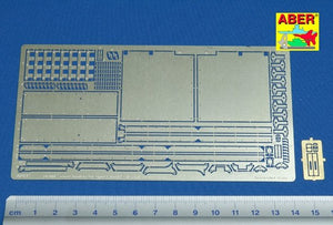Aber 16004 Front Fenders for Tiger I, Aufs.E - Early/Late version (1/16) – image 2
