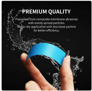 DSPIAE DSP-400 Reusable Self-Adhesive Sandpaper #400 (75 x 25 mm) 10 pcs – image 3