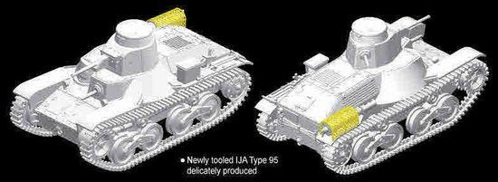 Dragon 7394 IJA Type 95 Ha-G 333, Light Tank 1/72 – immagine 2