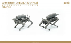 Magic Factory 7503 Armed Robot Dog RQ-20 UAV Set 1/48 – image 3