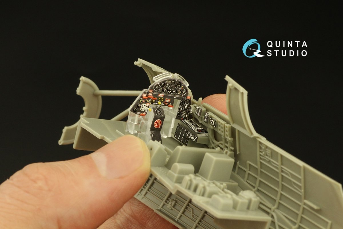 Quinta Studio QD48359 TBF-1 Avenger 3D-Printed &amp;amp; colored Interior on decal paper (Academy) 1/48 – obrázek 11