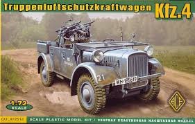 ACE 72512 Kfz.4 Truppenluftschutzkraftwagen - AA motor vehicle (1/72)