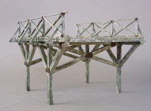 RT-Diorama 35546 Wooden bridge 1/35 – Bild 7