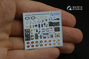 Quinta Studio QD35039 HUMVEE Family 3D-Printed &amp;amp; colored Interior on decal paper (Tamiya) 1/35 – image 11