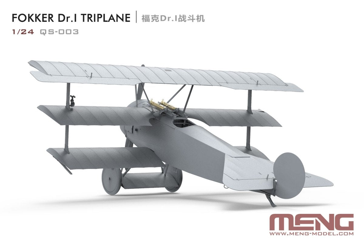 Meng Model QS-003 Fokker Dr.I Triplane 1/24 – obrázek 2