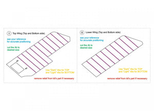 Quinta Studio QP48010 Lozeng rib tapes for Pfalz DIII-DIIIa (All kits) 1/48 – immagine 5