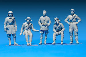 MiniArt 35500 Italian Tank Crew. Resin Heads 1/35 – image 2
