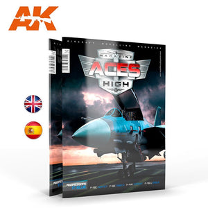 AK-Interactive AK2941 ACES HIGH 19: AGGRESSORS IN BLUE (English / Spanish) – immagine 2