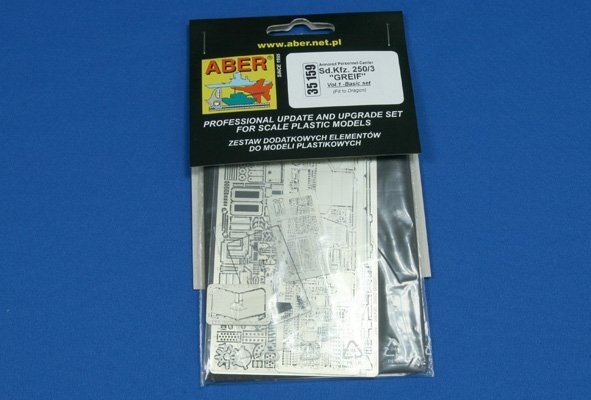 Aber 35159 SD.Kfz 250/3 GREIF partie 1 ensemble de base (DRA) (1/35) – image 3