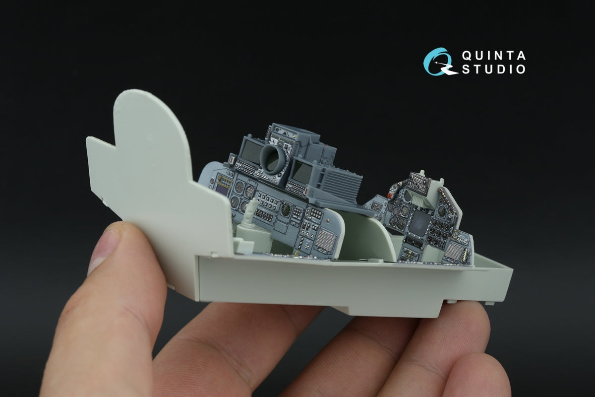 Quinta Studio QDS+32261 Tornado ECR German 3D-Printed &amp; coloured Interior on decal paper (Revell) (Small version) (with 3D-printed resin parts) 1/32