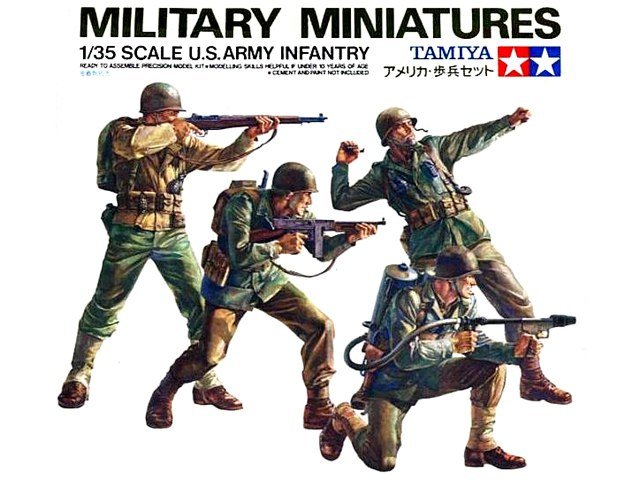 Tamiya 35013 US Army Infantry (1/35)