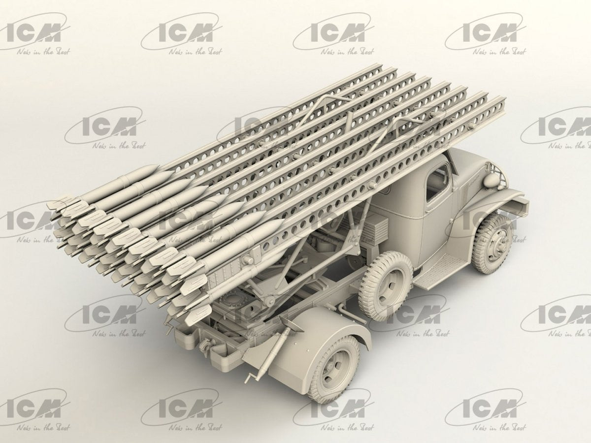 ICM 35596 BM-13-16 sur châssis G7107 avec équipage soviétique 1/35 – image 4