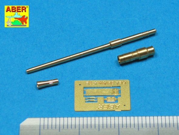 Aber 35L-086 German 2cm L/65 gun barrel for Flak 38 1/35 – zdjęcie 3