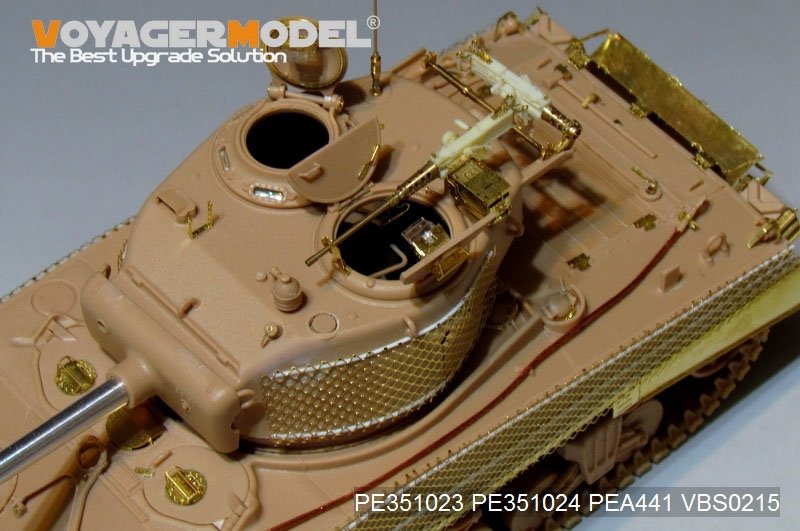 Voyager Model PE351023 WWII US M4A3 (76) in Mid Tank Basic For MENG TS-043 1/35 – immagine 8