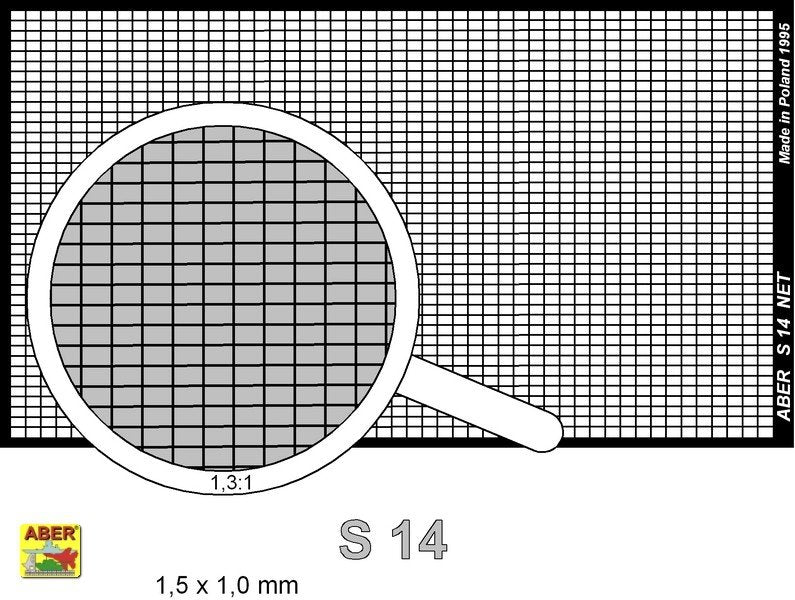 Aber S-14 Net 1.5 x 1.0 mm – imagen 2