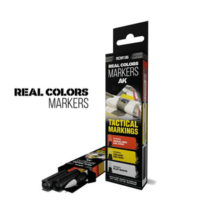 AK Interactive RCM106 TACTICAL MARKINGS – RC MARKERS SET RCM003 RCM004 RCM034 – obrázek 2