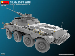 MiniArt 35431 Sd.Kfz.234/3 With 2cm Schwebelafette 38 1/35 – obrázek 6