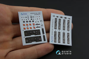 Quinta Studio QD35016 Ural-4320 3D-Printed &amp;amp; colored Interior on decal paper (for Zvezda kit) 1/35 – image 2