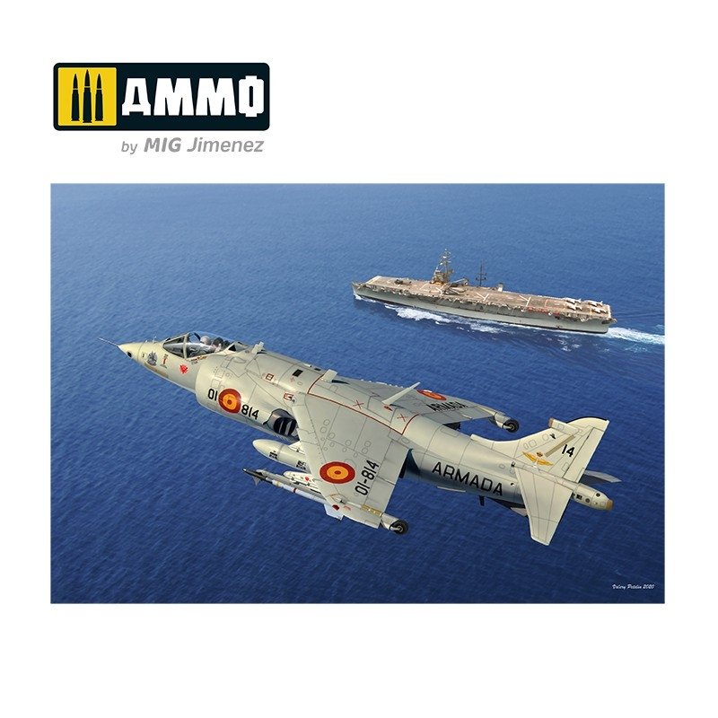 AMMO of Mig Jimenez 8505 Harrier AV-8S MATADOR Spanish, American, British versions 1/48 – image 3
