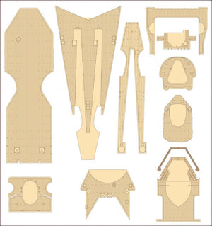 MK1 Design MD-20025 DKM Battleship SCHARNHORST VALUE PACK for Trumpeter 1/200 – Bild 18