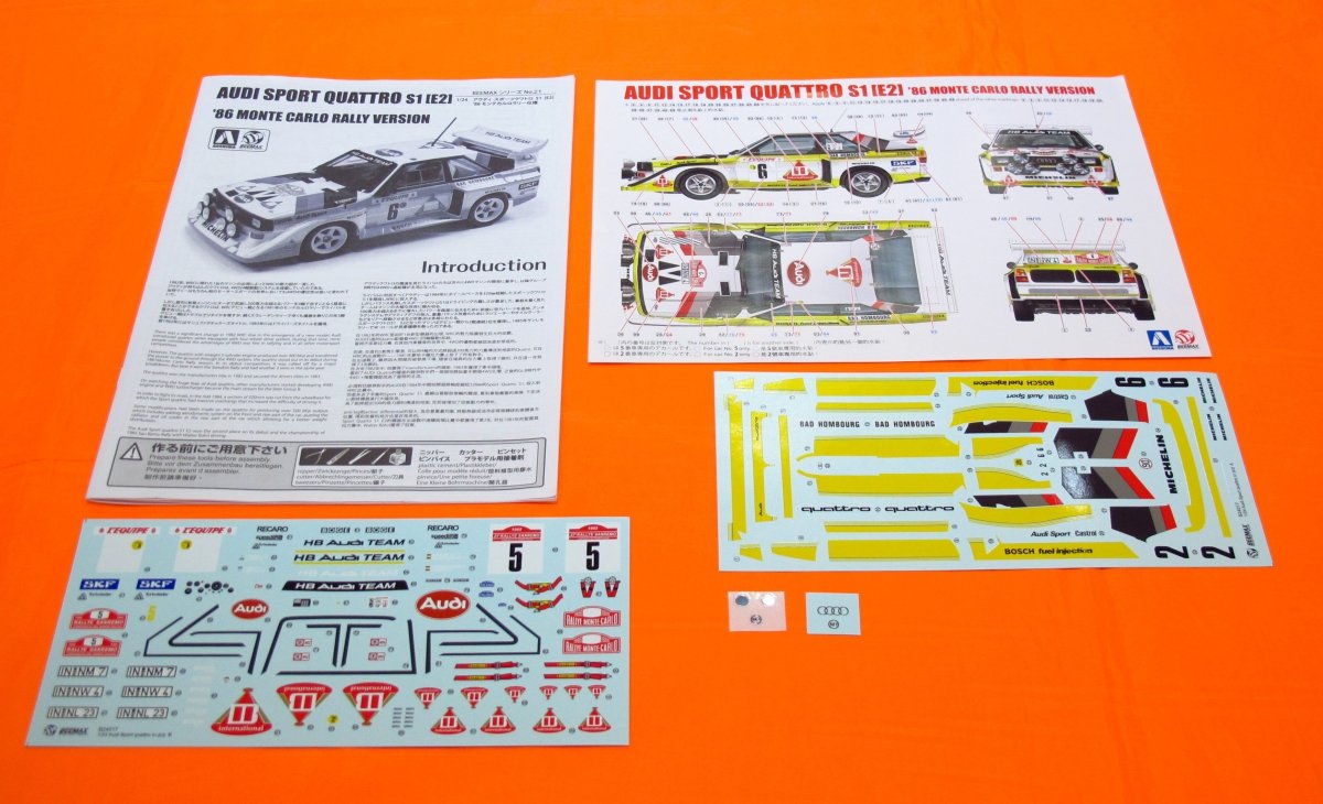 Beemax 24017 Audi Sport Quattro S1 [E2] 1986 Monte Carlo Rally Version 1/24 – Bild 6