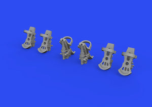 Eduard 672292 Luftwaffe rudder pedals PRINT 1/72 – image 2