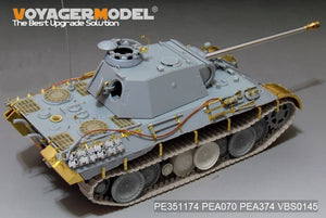 Voyager Model PE351174 WWII German Panther A early ver. Basic（For MENG TS-046）1/35 – obrázek 10