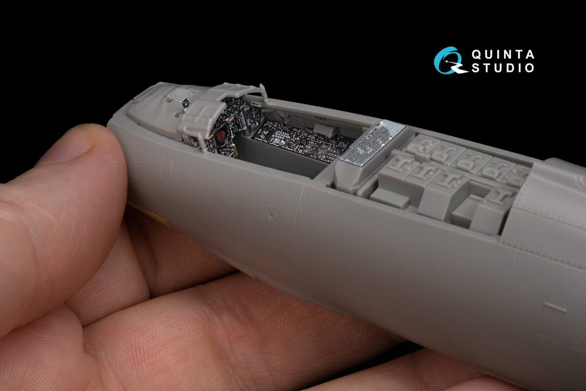 Quinta Studio QD48226 CF-104 Late 3D-Printed &amp;amp; coloured Interior on decal paper ( Kinetic ) 1/48 – zdjęcie 6