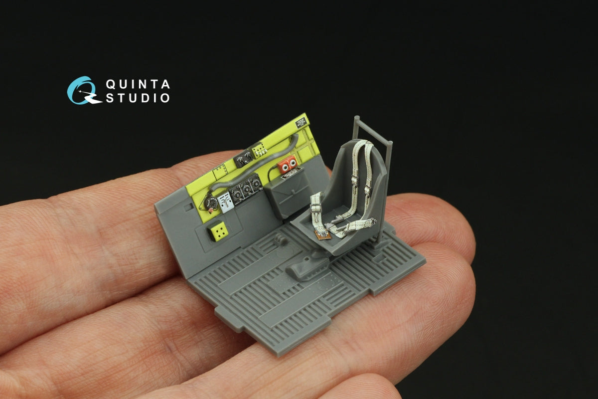 Quinta Studio QD48498 P-47С Thunderbolt 3D-Printed &amp;amp; colored Interior on decal paper (Dora Wings) 1/48 – image 7