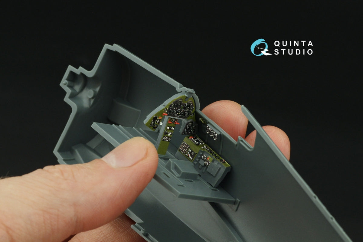 Quinta Studio QD48330 F6F-3 Hellcat 3D-Printed &amp;amp; colored Interior on decal paper (Eduard) 1/48 – image 11