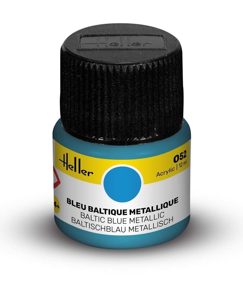 Heller 9052 052 Baltic Blue - Metallic 12ml
