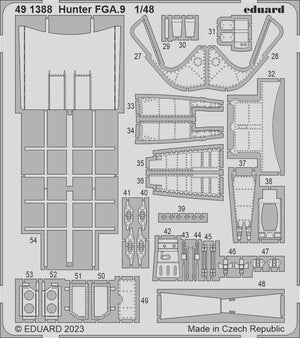 Eduard BIG49391 Hunter FGA.9 AIRFIX 1/48 – Bild 2