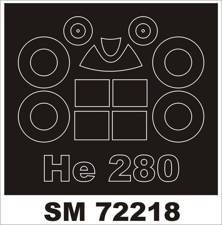 Montex SM72218 He 280 RS-MODEL