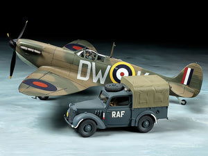 Tamiya 25211 SUPERMARINE SPITFIRE MK.IW/Light Utility Car 10Hp Set 1/48