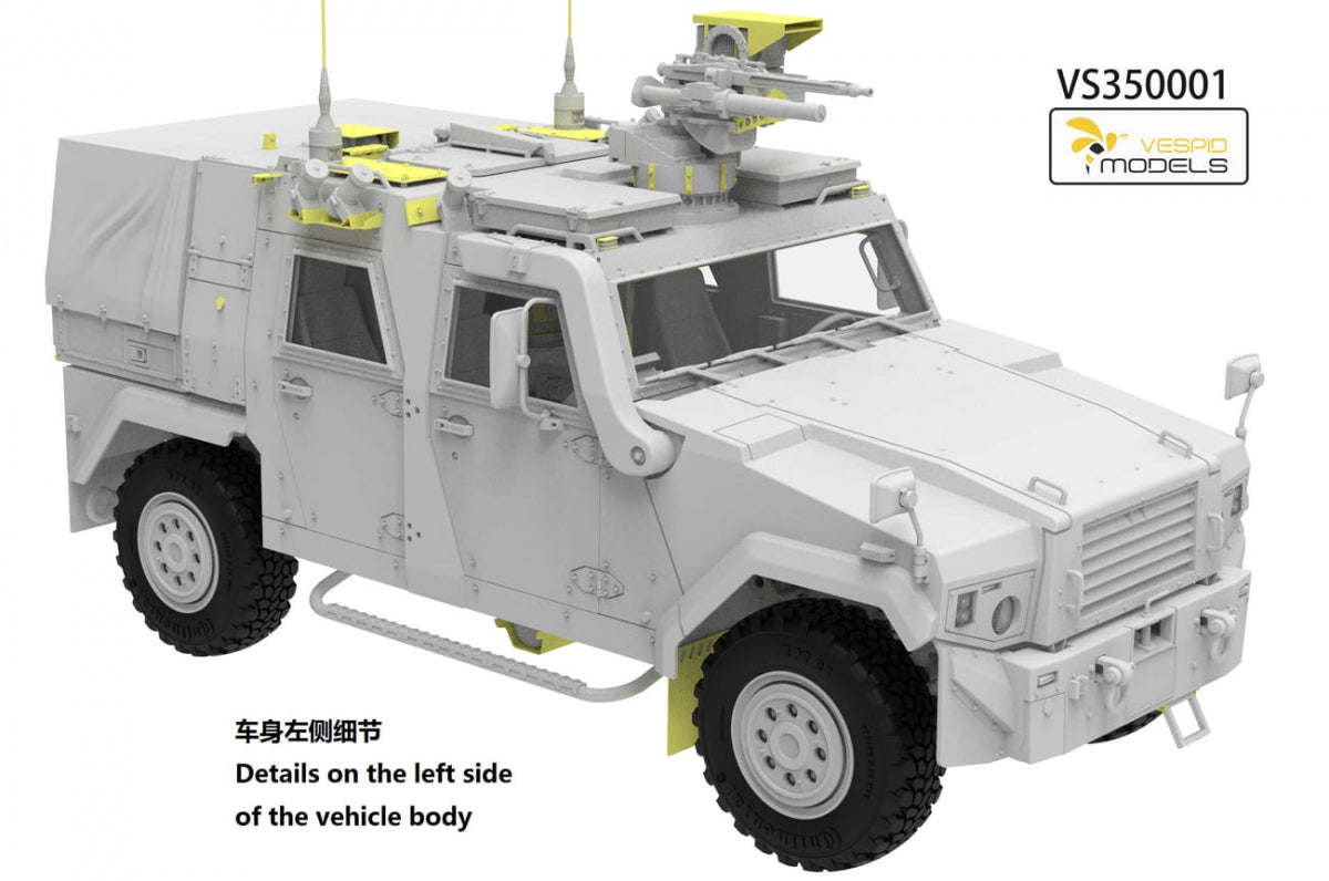 Vespid Models VS350001 German Utility Vehicle 2011 Production Eagle IV 1/35 – Bild 6