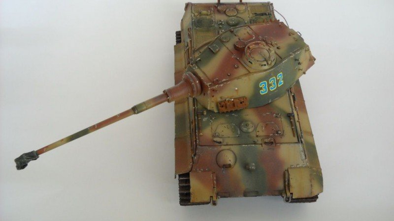 Dragon 6254 Sd.Kfz. 182 King Tiger Henschel Turret 1/35 – obrázek 7