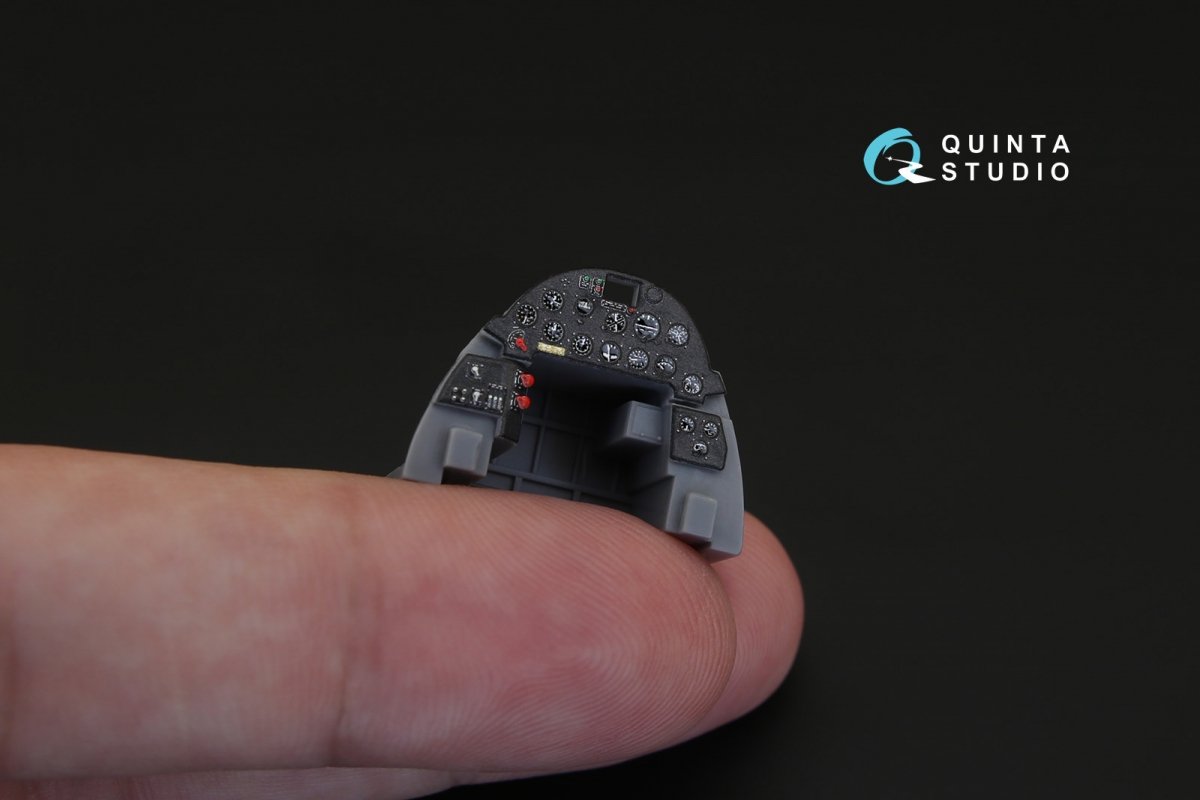 Quinta Studio QD48108 F4U-1D 3D-Printed &amp;amp; colored Interior on decal paper (for Tamiya kit) 1/48 – obrázek 6