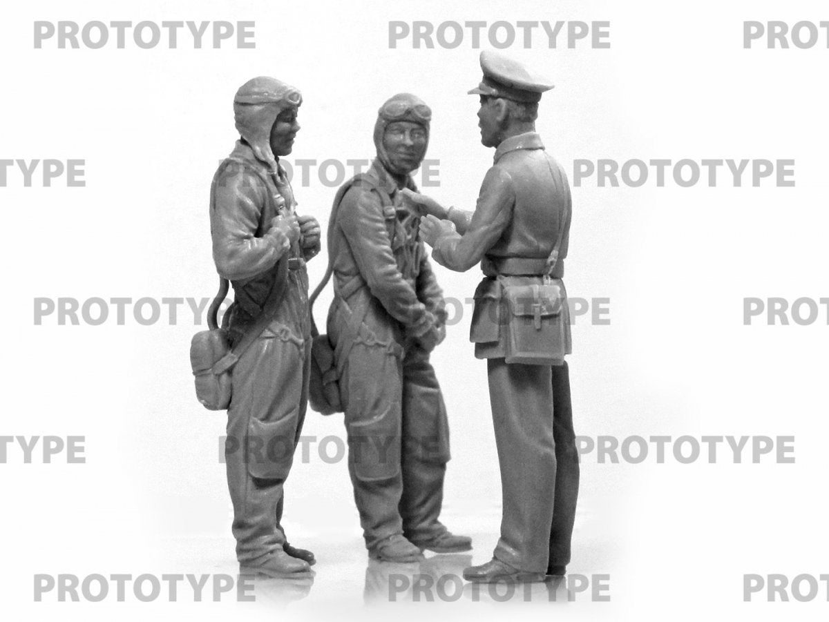 ICM 32115 WWII China Guomindang AF Pilots 1/32 – immagine 8