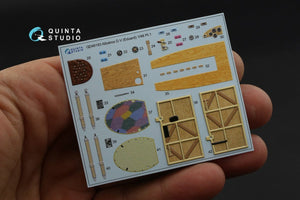 Quinta Studio QD48193 Albatros DV 3D-Printed &amp;amp; colored Interior on decal paper (Eduard) 1/48 – Bild 3