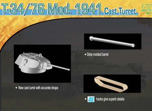 Dragon 7262 T-34/76 Mod.1941 Cast Turret (1/72) – image 5