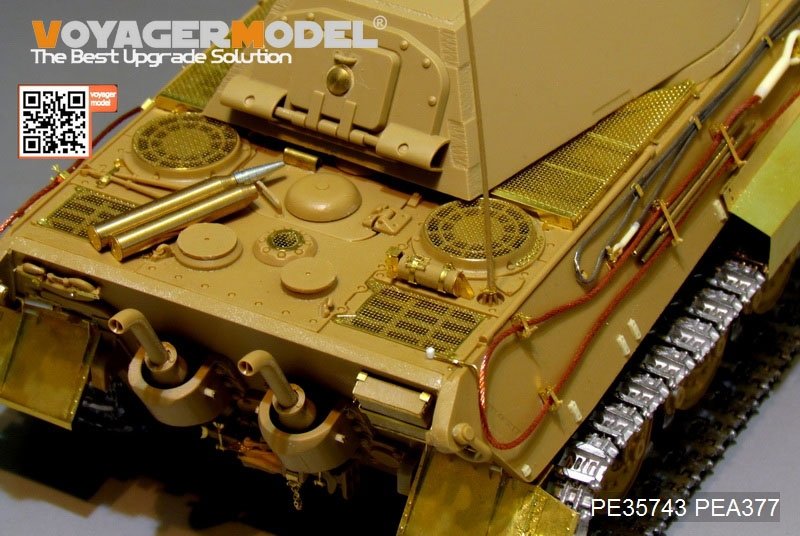 Voyager Model PE35743 WWII German King Tiger (Porsche Turret)（For TAMIYA 35169） 1/35 – image 2