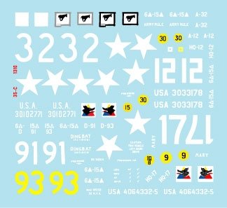 Star Decals 35-C1310 US Armored Mix #3 1/35 – Bild 2