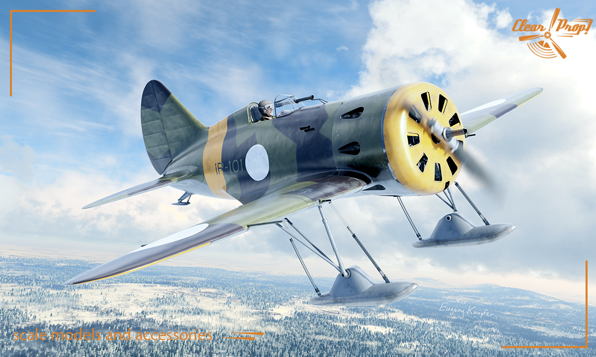 Clear Prop! CP72048 I-16 type 5 In Finnish Service STARTER KIT 1/72 – image 3