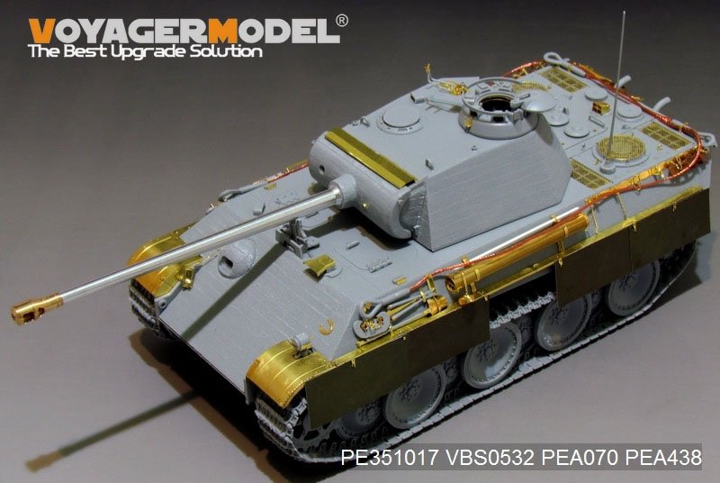 Voyager Model PE351017 WWII German Panther G Early ver.Basic upgrade set (For TAKOM 2119/2134) 1/35 – image 7